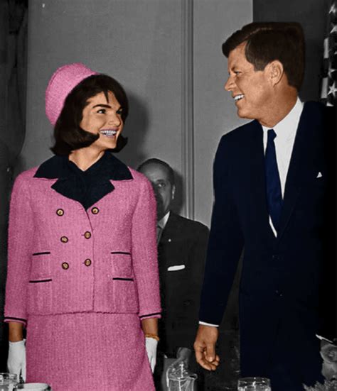 jacqueline bouvier kennedy pink